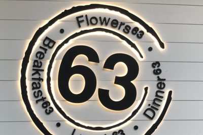Franchise sign, retail sign, shopping centre sign